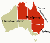 Sydney, Uluru & Cairns